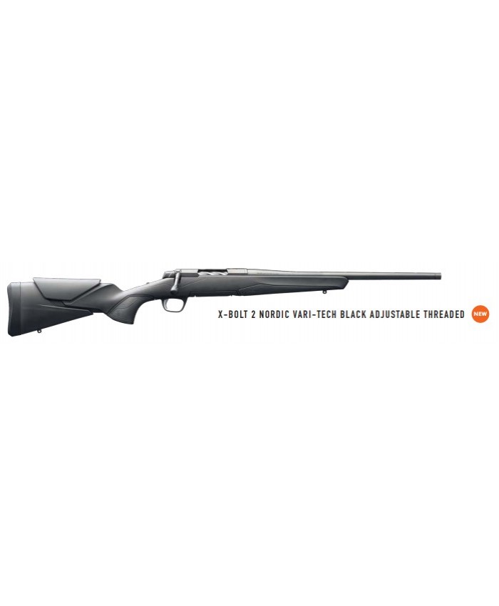 X-BOLT2 NORDIC VARITECH BLACK ADJ Thr,SM,NS,6.5CM