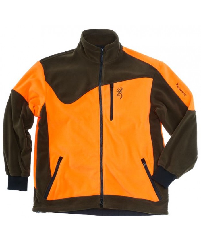 Casaco Polar PW Fleece Verde/Laranja M