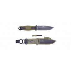 BRG Faca Ignite Preto/Verde 10cm BRG Faca Ignite Preto/Verde 10cm