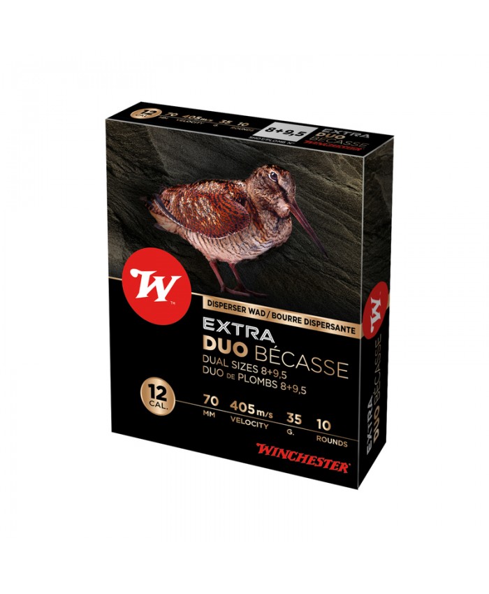 WIN EXTRA DUO BECASSE,12-70,20MM,35G,P8+9.5,10/200