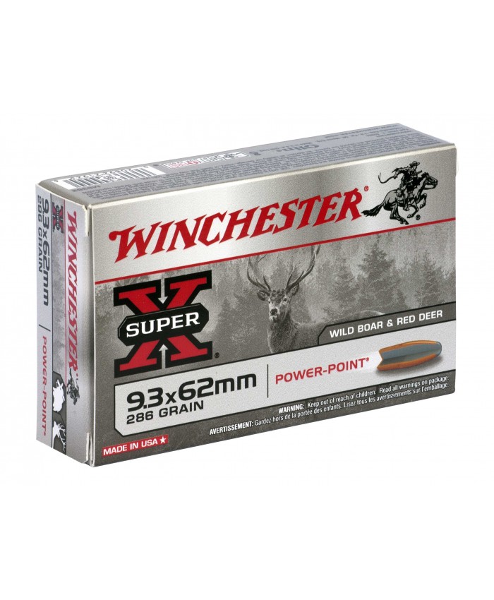 Win Mun 9,3X62 286GR. Power Point