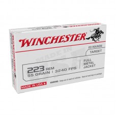Win Mun 223 Rem. 55GR. FMJ 20/1000
