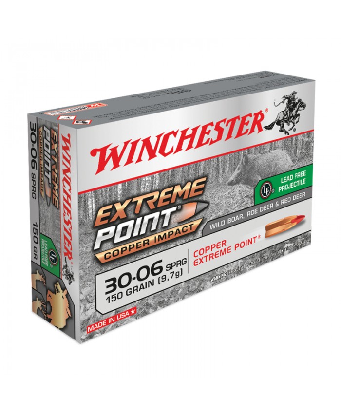 Win Mun 30-06 Spr. 150GR. Extreme Point Lead Free