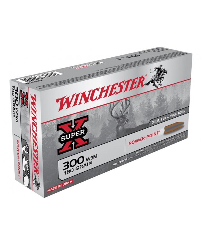 Win Mun 300 WSM 180GR. PP