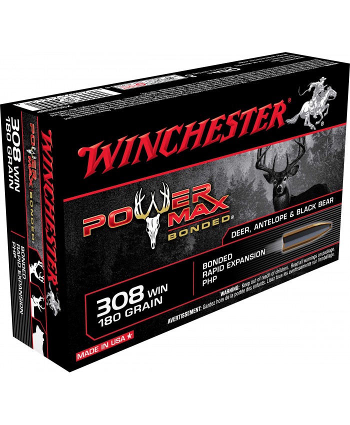 Win Mun 308 Win. 180GR. Power Max