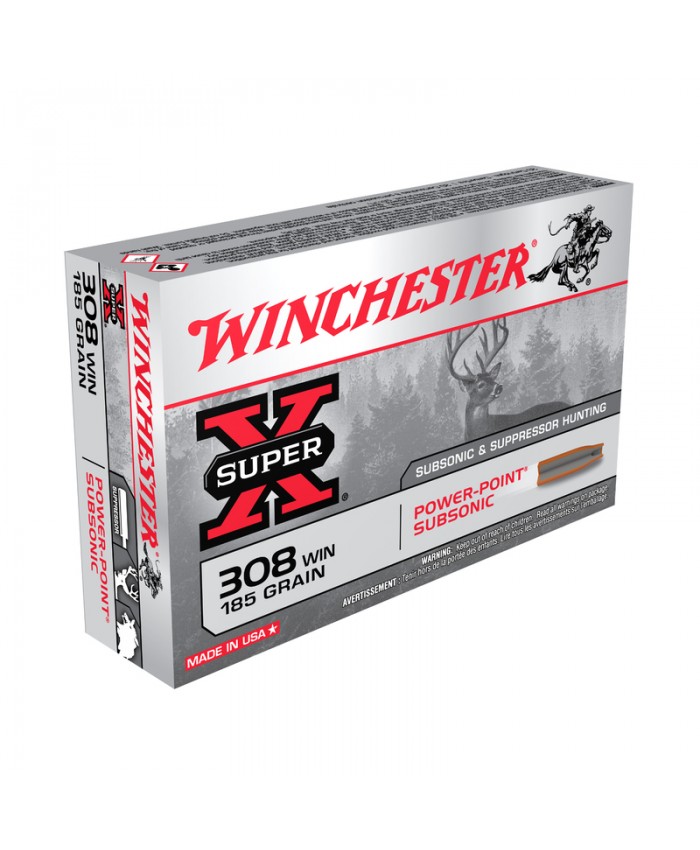 Win Mun 308WIN 185GR SUBSONIC